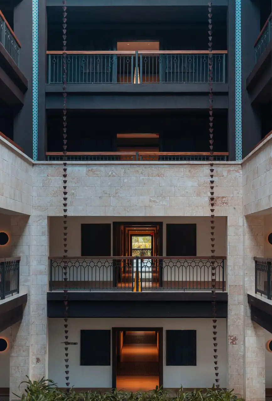 Norariresort építészeti részlet